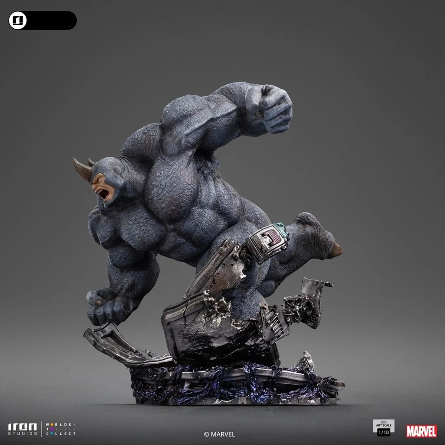 Iron Studios: Spider-Man Vs Villains - Rhino: Art Scale 1/10 Statue
