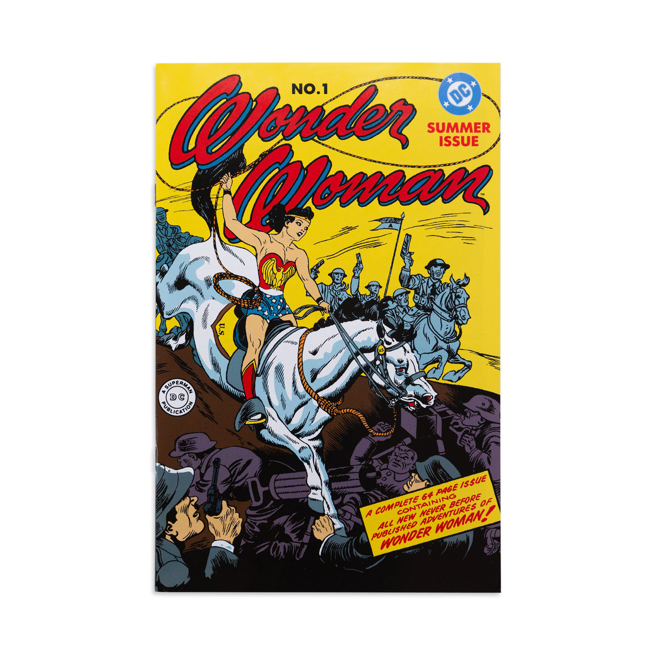 McFarlane Toys DC Direct Wonder Woman #1 Action Figure with Comic Book