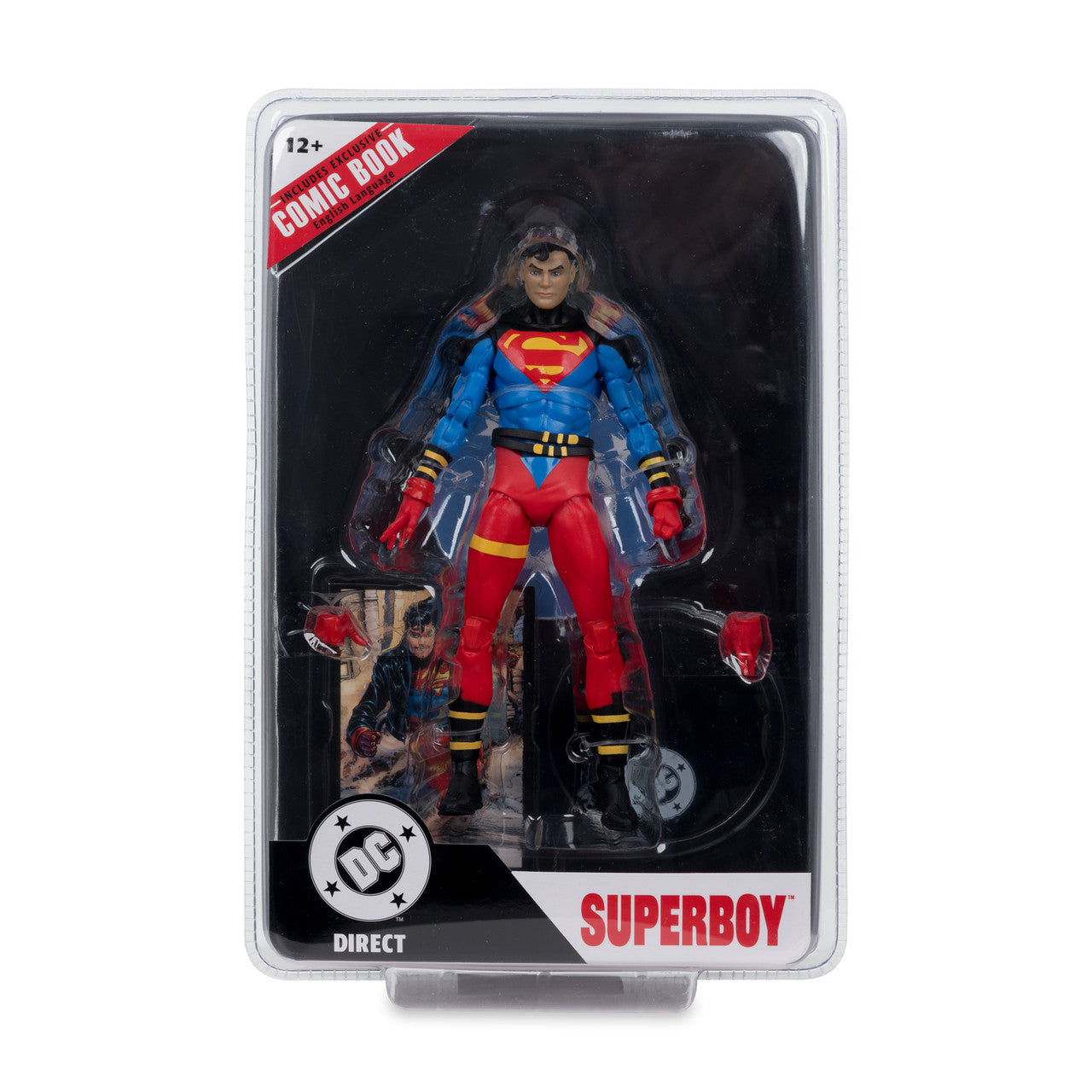 McFarlane Toys DC Direct Superboy #1 Action Figure with Comic Book