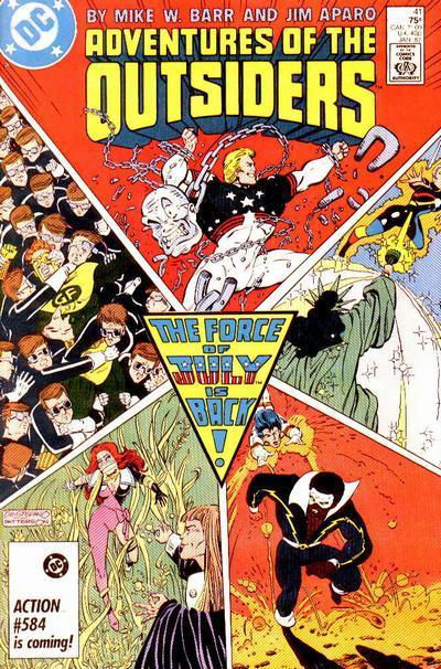 Adventures of the Outsiders #41 1986