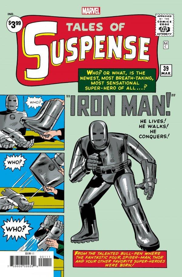Tales of Suspense #39 Facsimile 2020
