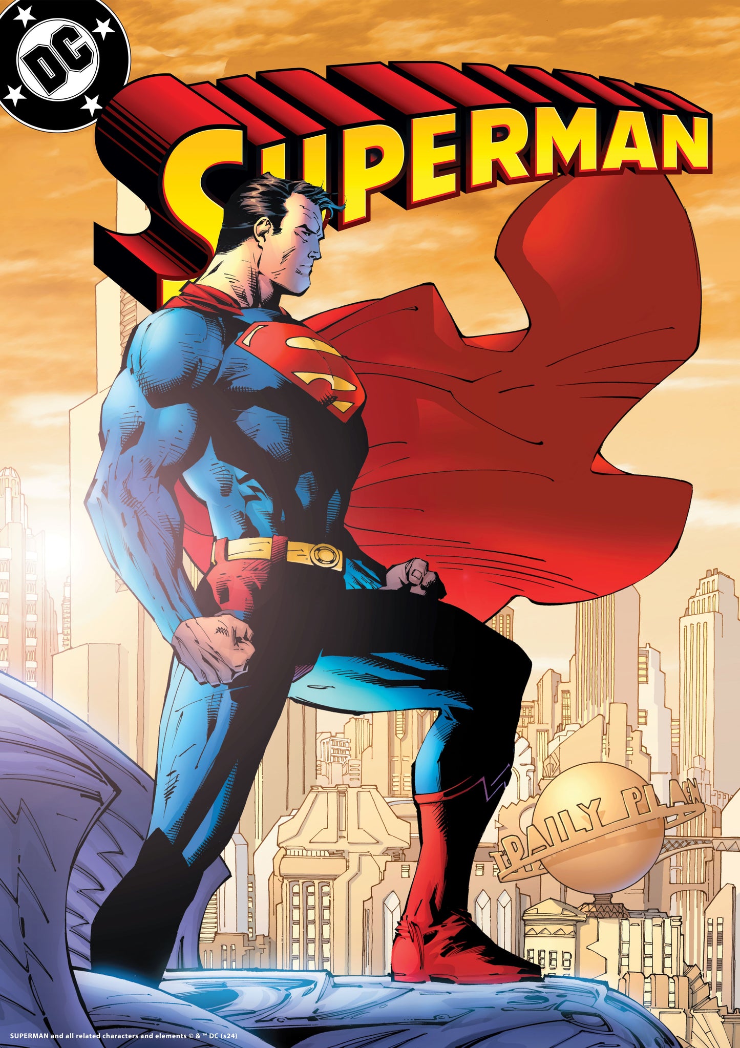 Jim Lee Superman Poster #136