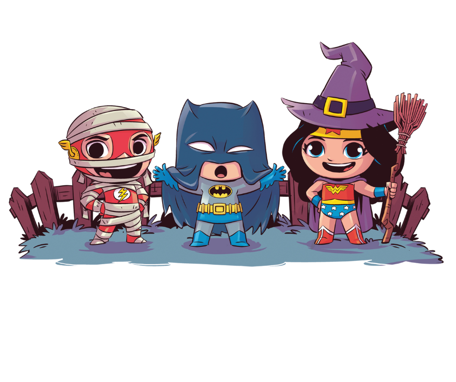 DC Superfriends Halloween Group Mug