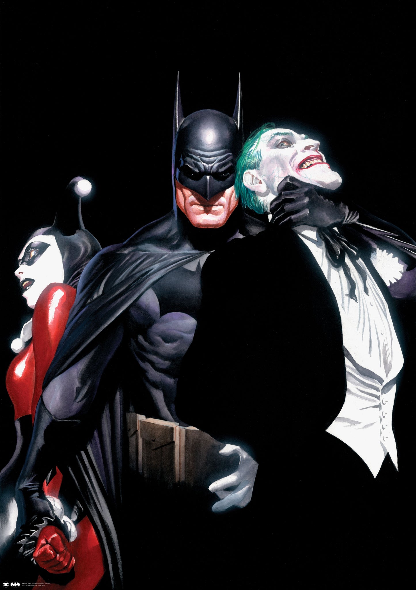 Batman, Joker & Harley Poster #129