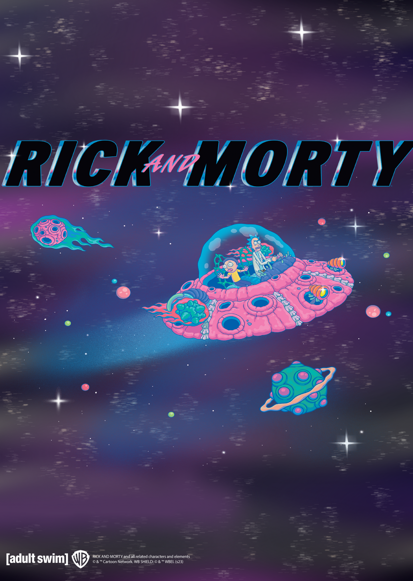 Rick & Morty Galaxy Poster #35