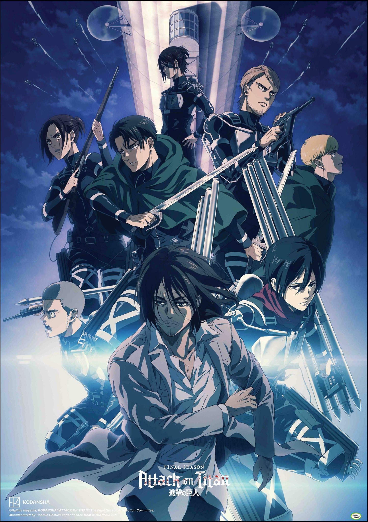 Poster: Attack on Titan 03 - The Team #151