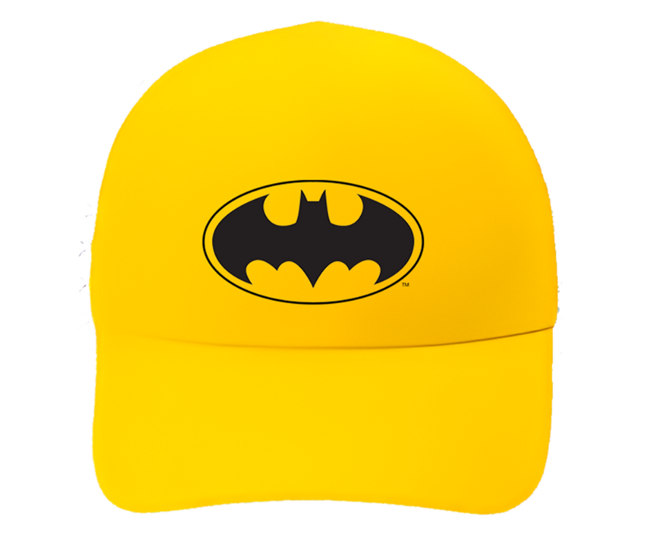 Cap Batman Symbol Yellow