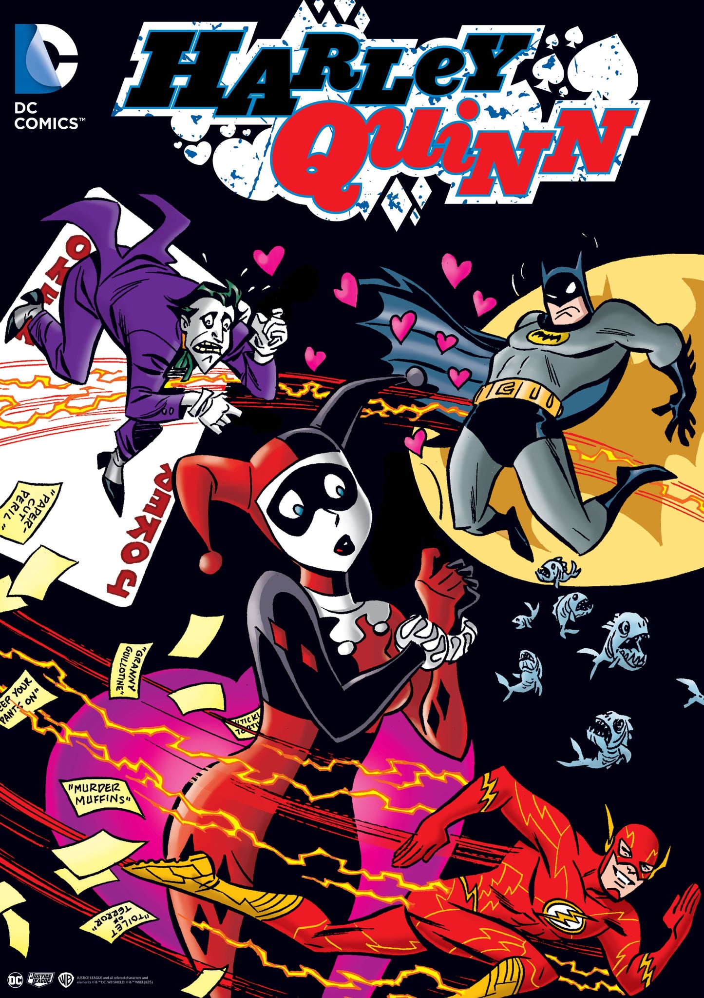 Harley Quinn Comic Cover Poster #158