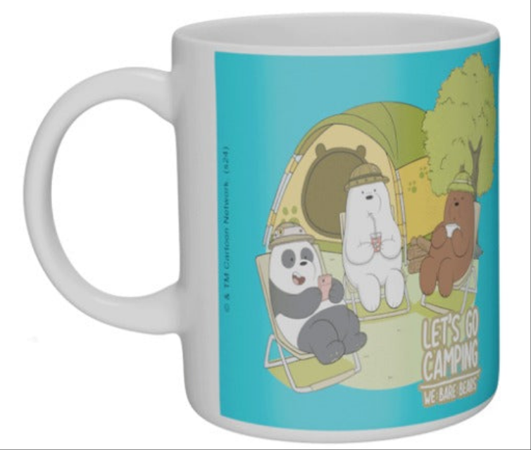 We Bare Bears Camping Mug