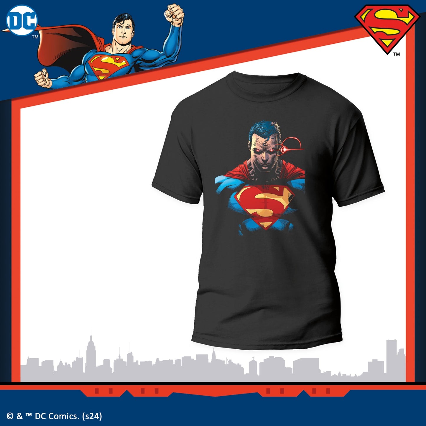 Superman Heat Vision T-Shirt