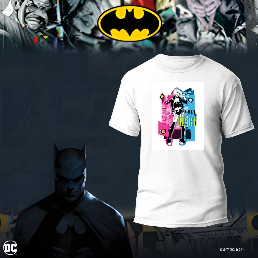 Harley Quinn Rebel Heart T-Shirt