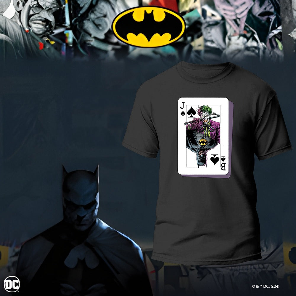 Batman Joker Playing Card T-Shirt