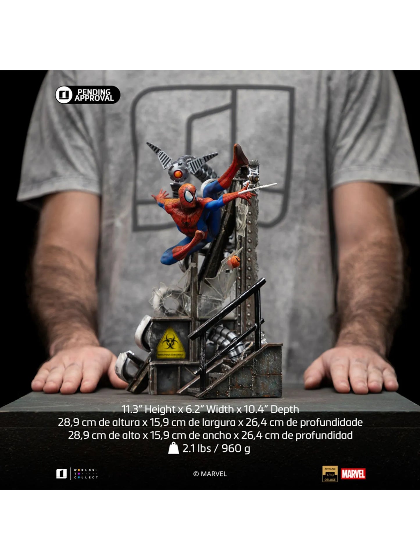 Spider-Man 10th Anniversary 1/10 Statue Iron Studios PRE ORDER