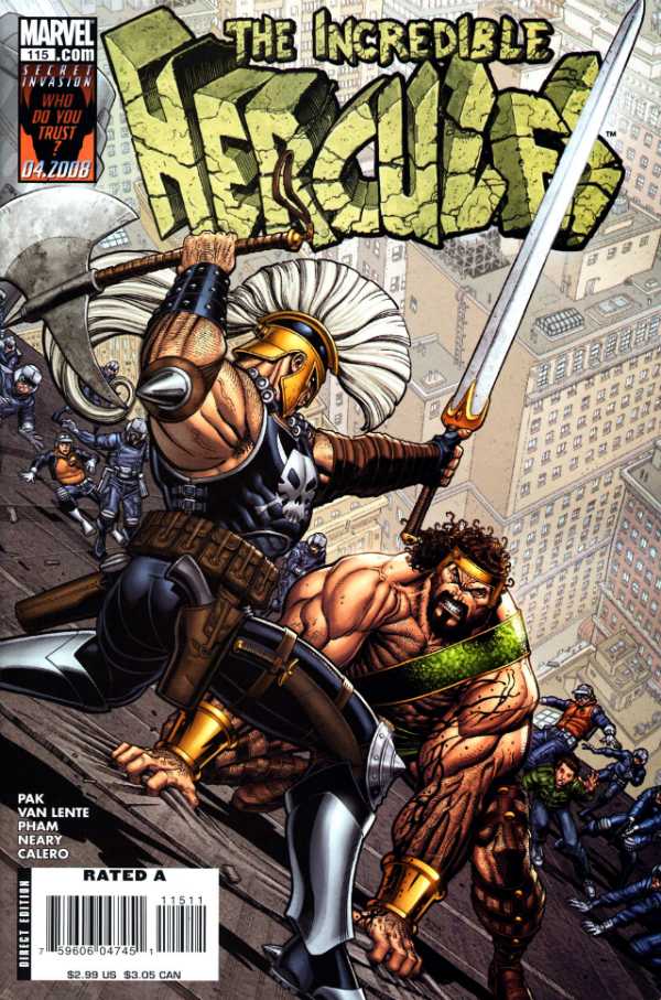 Incredible Hercules #115 2008