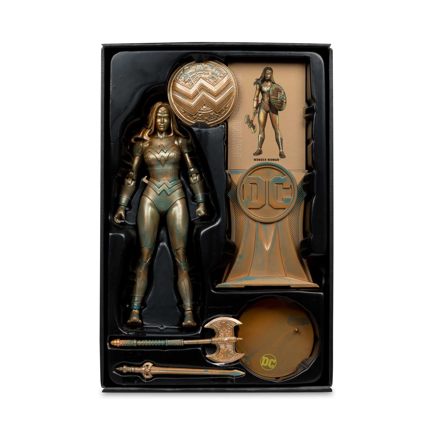 McFarlane Toys DC Multiverse 7 Inch - Wonder Woman (Patina) (Gold Label) Action Figure