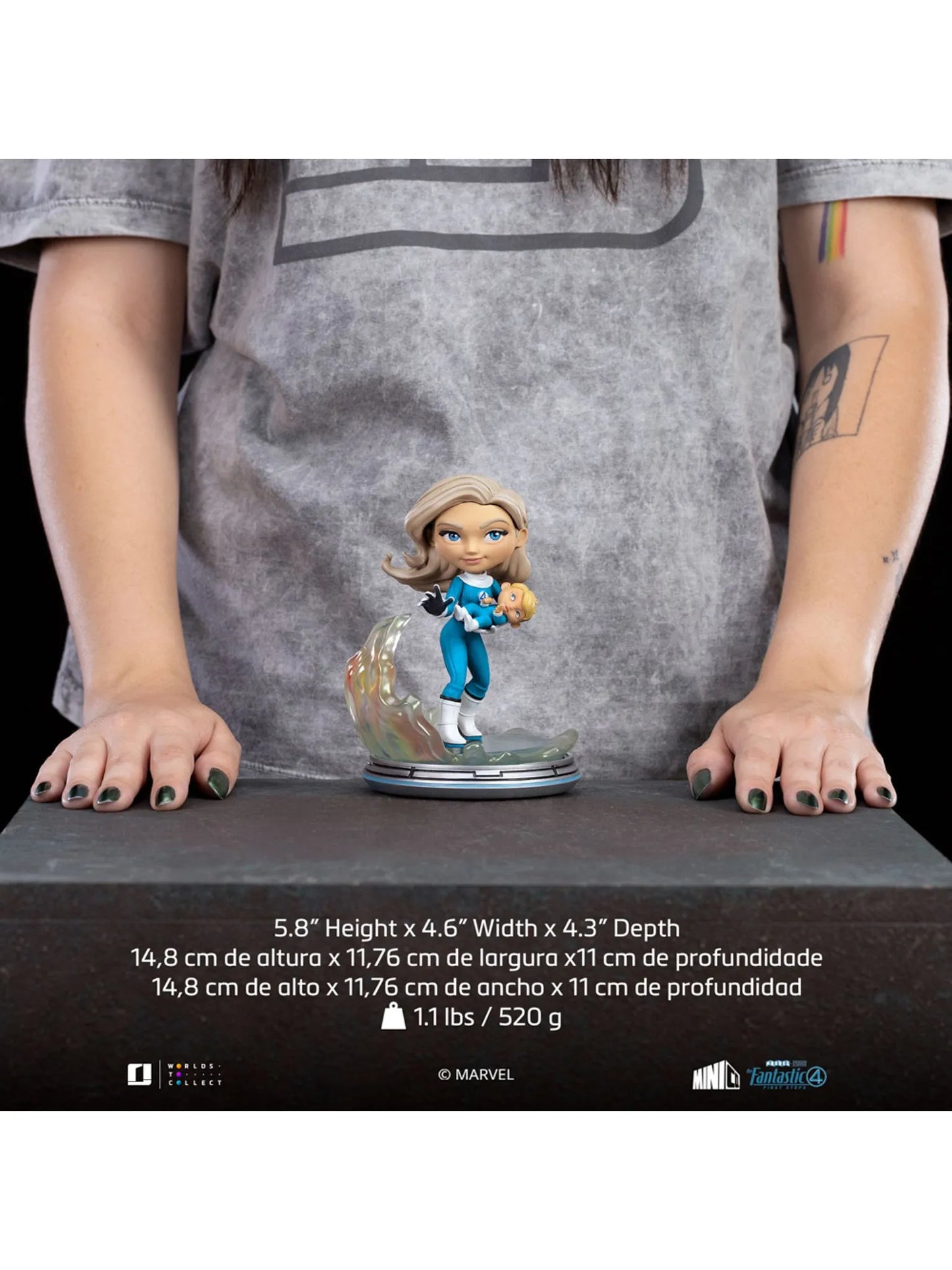 The Fantastic Four First Steps Invisible Woman - Minico PRE ORDER