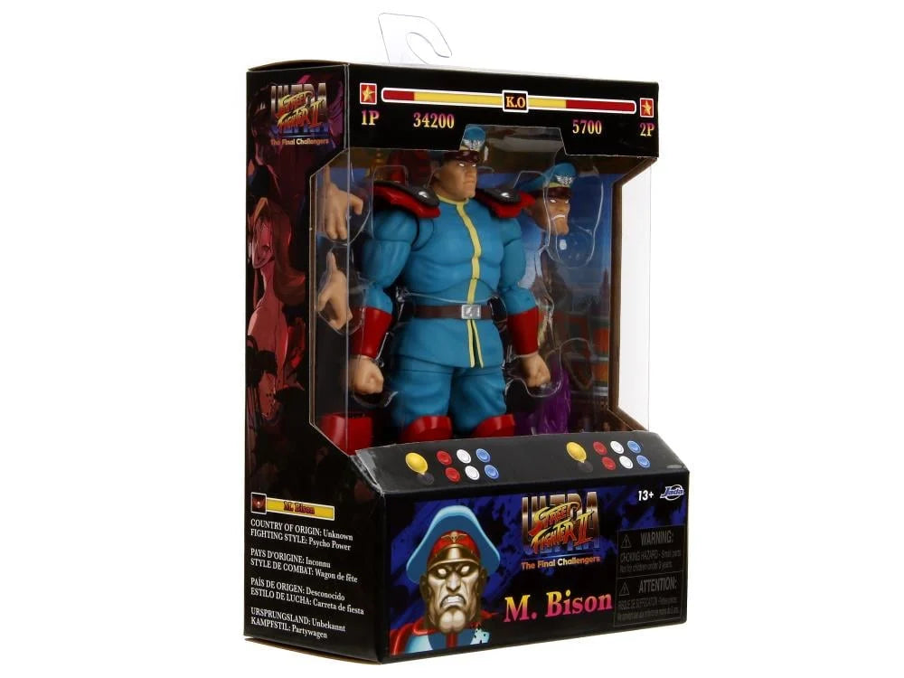 Ultra Street Fighter II: The Final Challengers M. Bison (Player 2 Ver.) 1/12 Scale BBTS 25th Anniversary Exclusive Action Figure