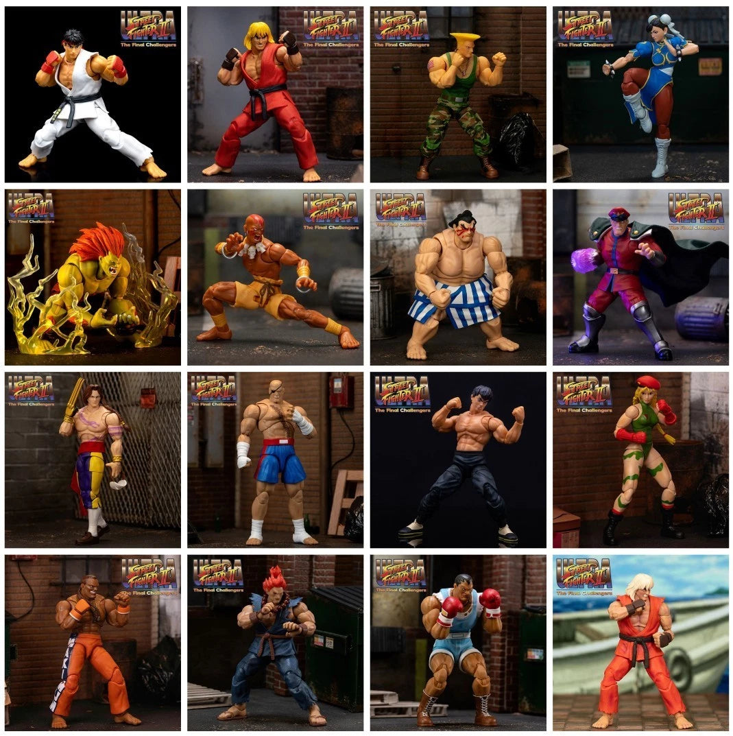 Street Fighter II: The Final Challengers Balrog 1/12 Scale Action Figure