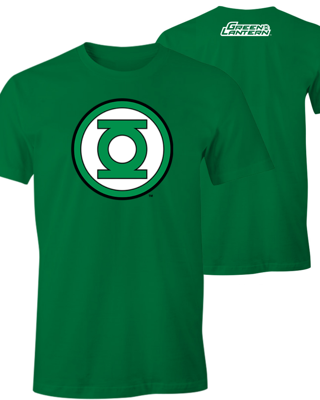 Green Lantern Symbol (Green) T-Shirt with back print