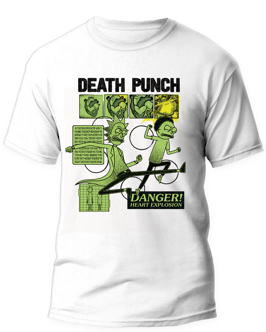 Rick & Morty Death Punch T-Shirt