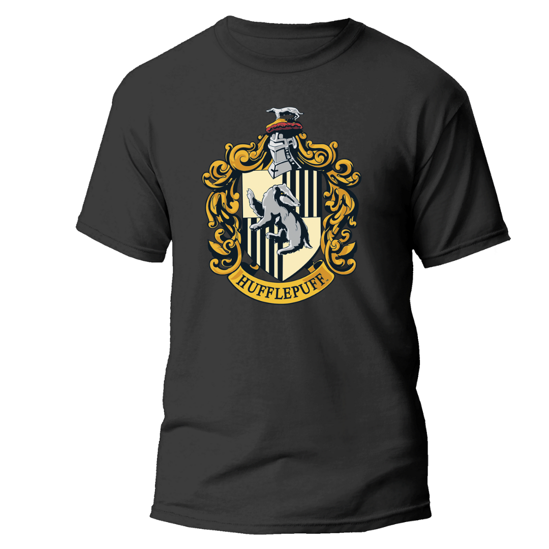 Harry Potter Hufflepuff House T-Shirt Black
