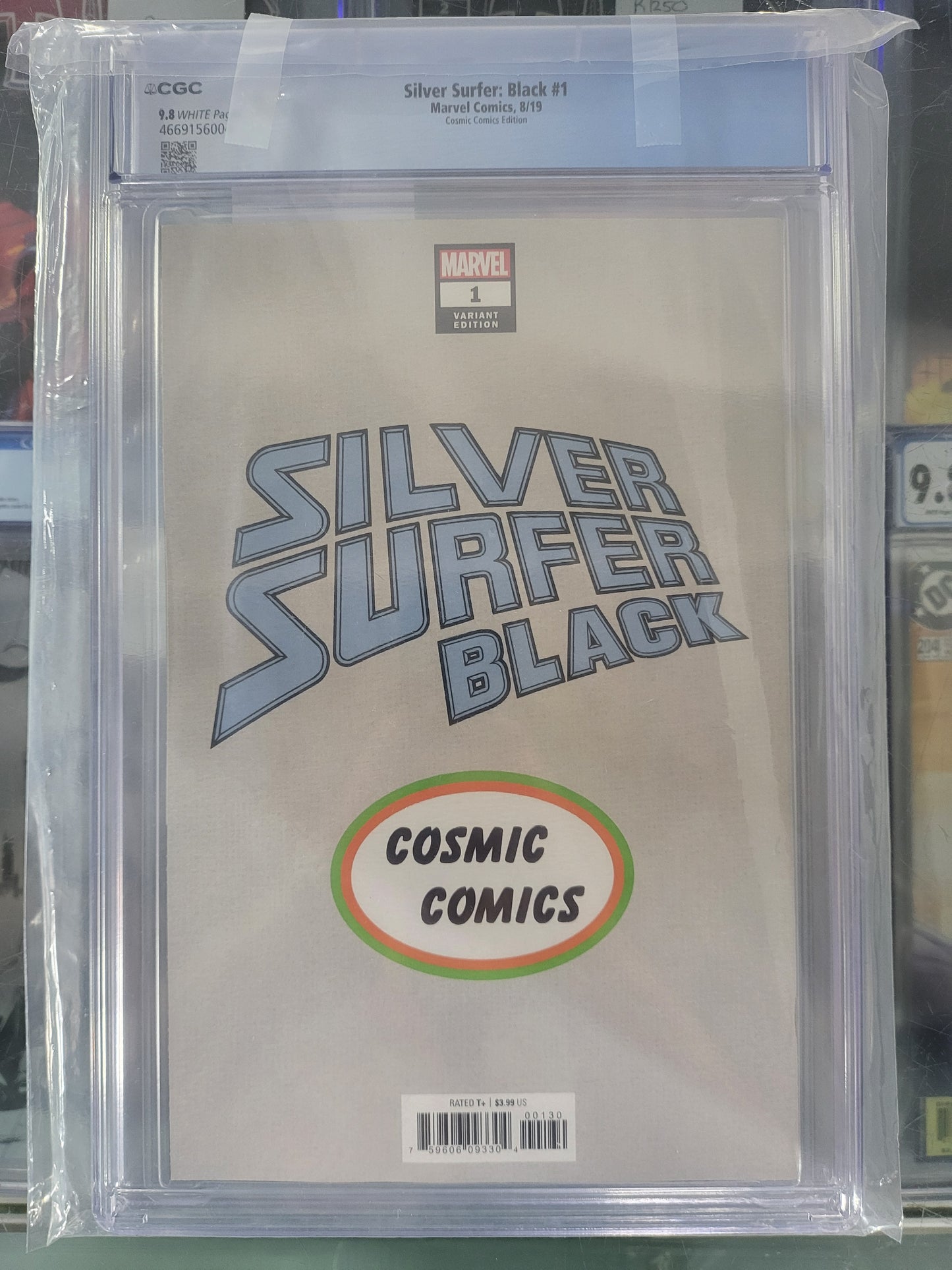 Silver Surfer Black #1 2019 CGC 9.8 Cosmic Comics Variant
