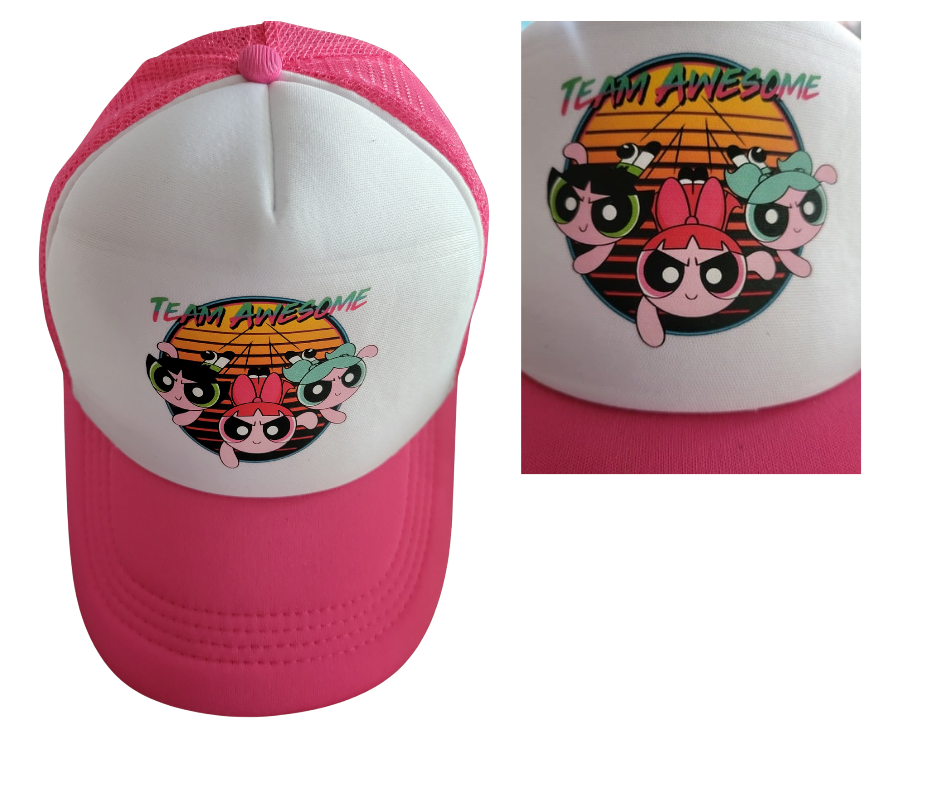 Cap Powerpuff Girls Team Awesome