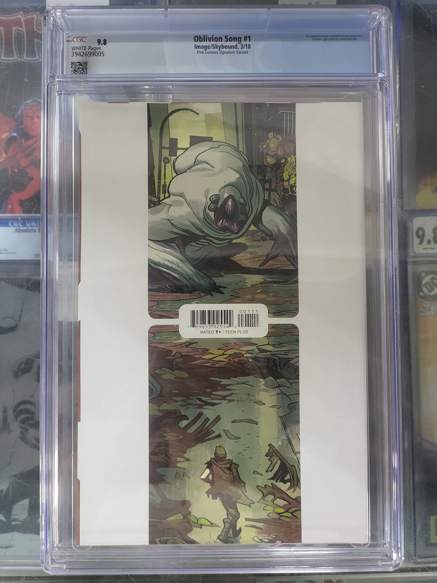 Oblivion Song #1 2018 CGC 9.8