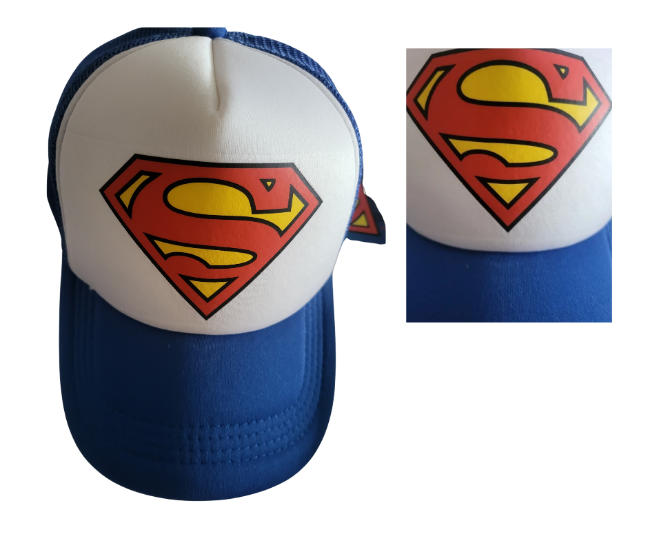 Cap Superman Logo Blue