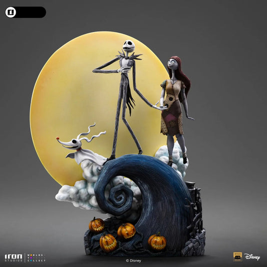 Iron Studios: Nightmare Before Christmas - Jack & Sally Deluxe: Art Scale 1/10 Statue PRE ORDER