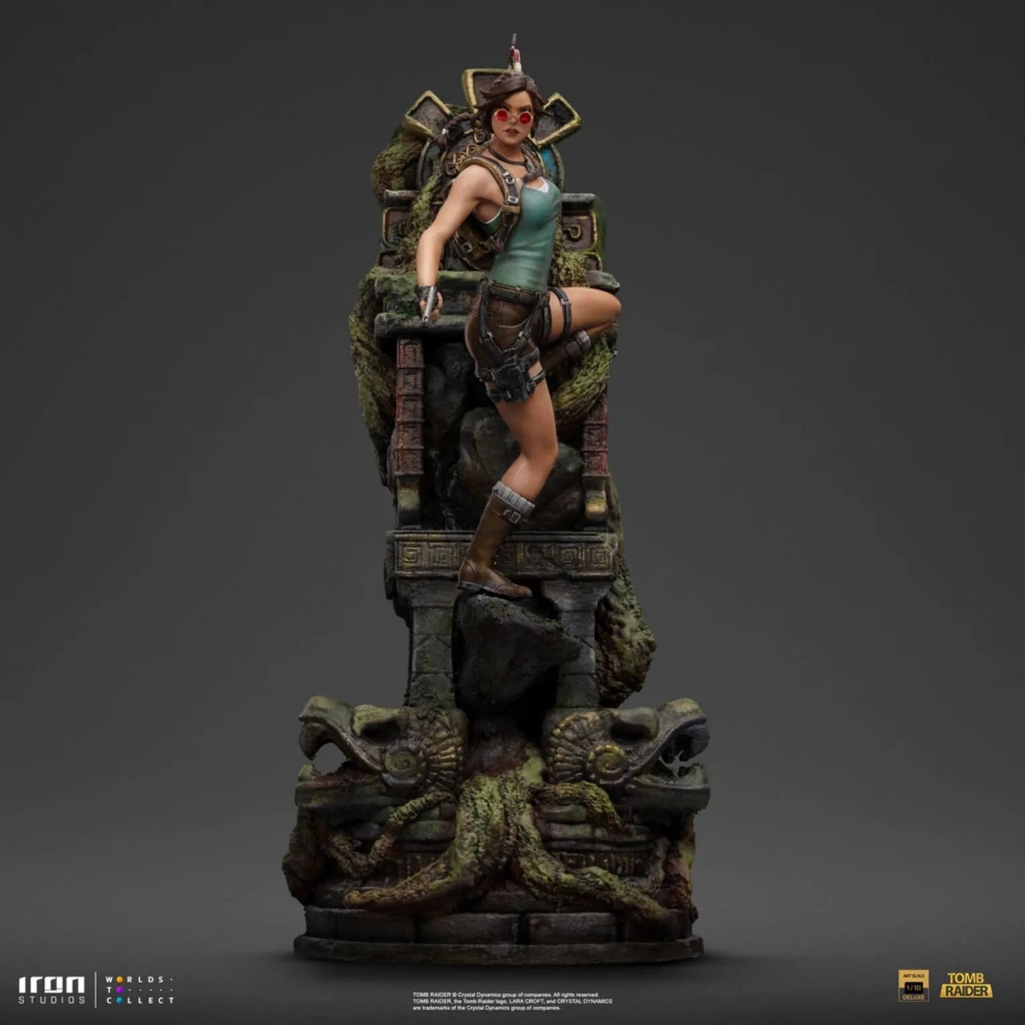 Iron Studios: Tomb Raider - Lara Croft Deluxe: Art Scale 1/10 Statue PRE ORDER