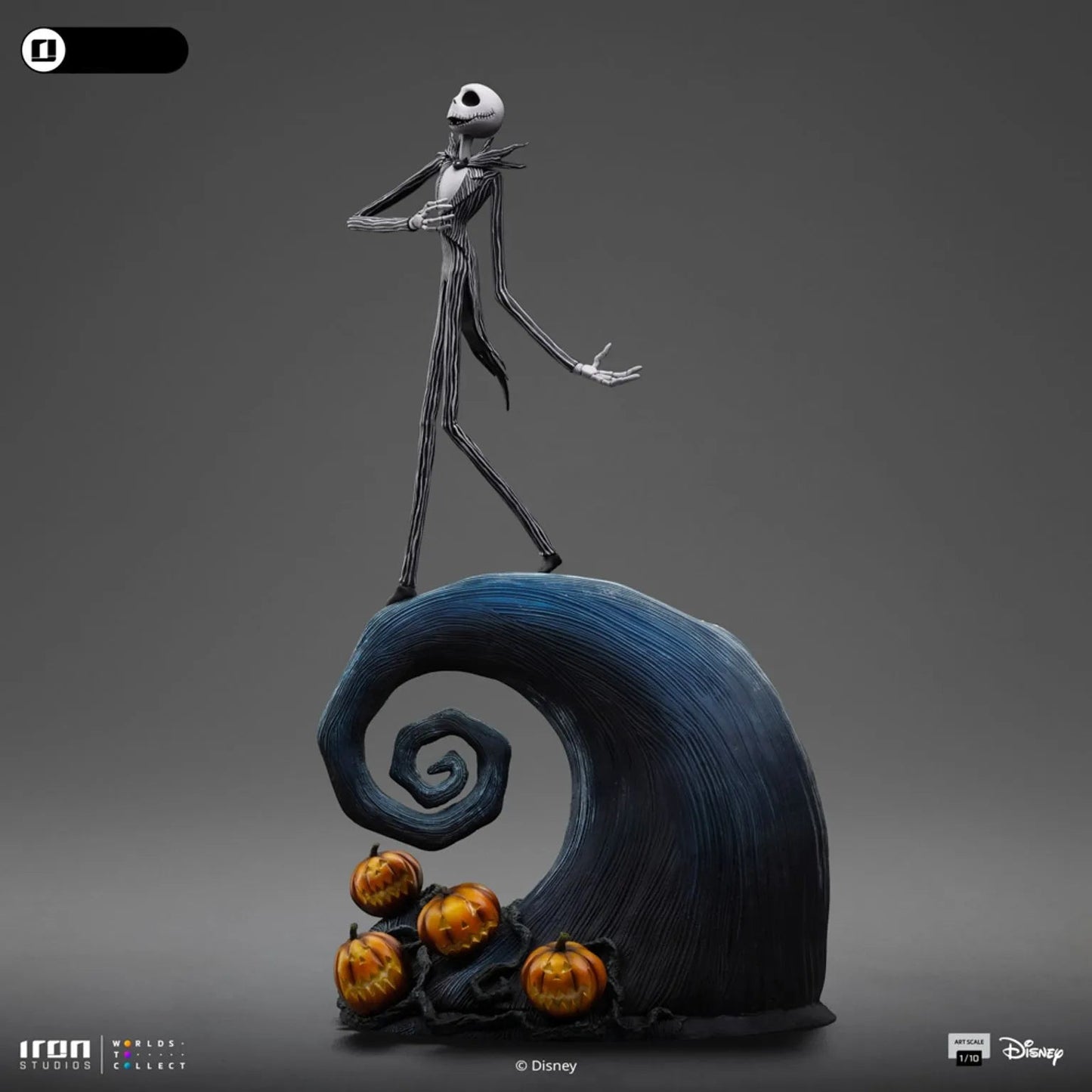 Iron Studios: Nightmare Before Christmas - Jack Skellington: Art Scale 1/10 Statue PRE ORDER