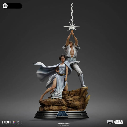 Iron Studios: Star Wars - Luke & Leia: Art Scale 1/10 Statue PRE ORDER