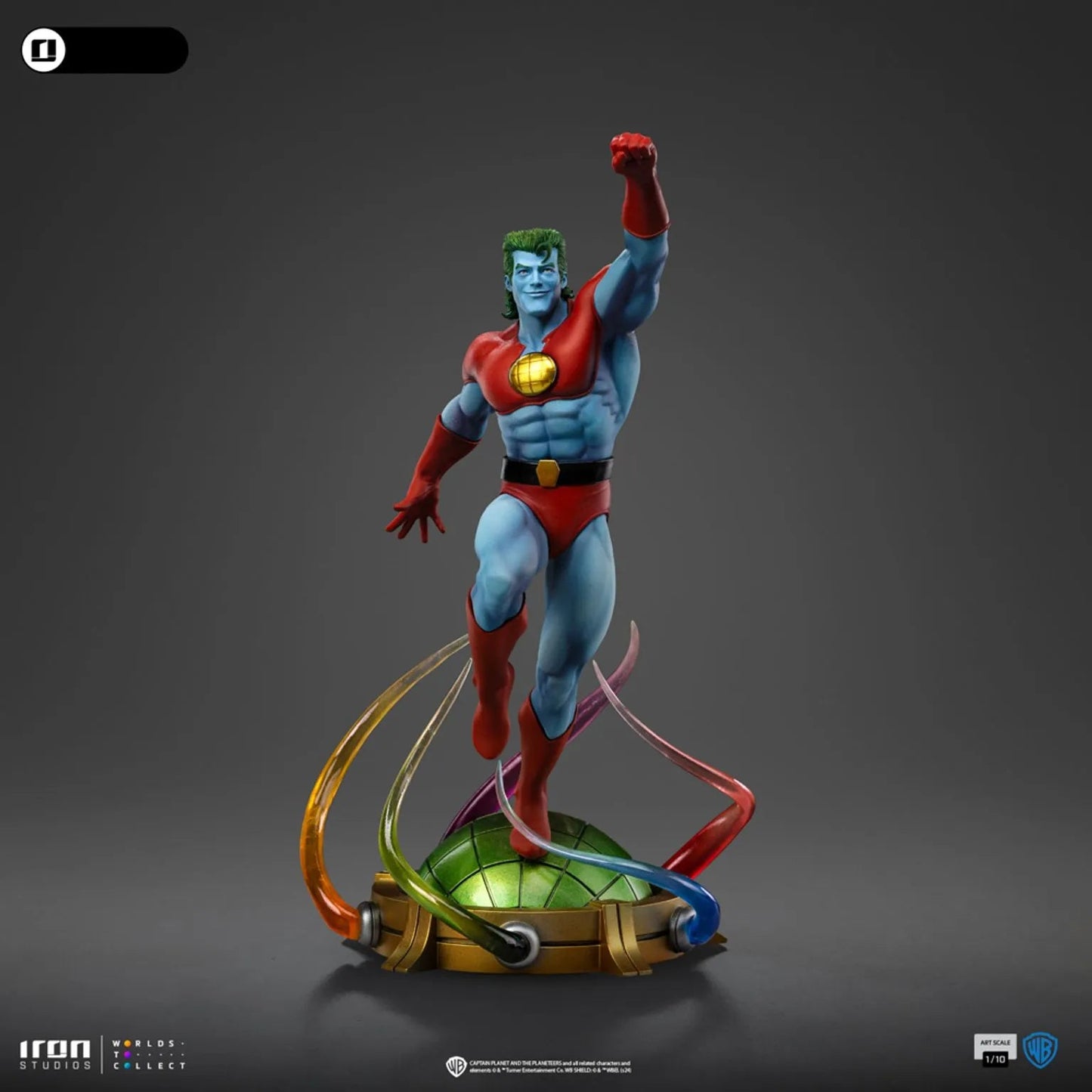 Iron Studios: Captain Planet & The Planeteers - Captain Planet: Art Scale 1/10 Statue PRE ORDER