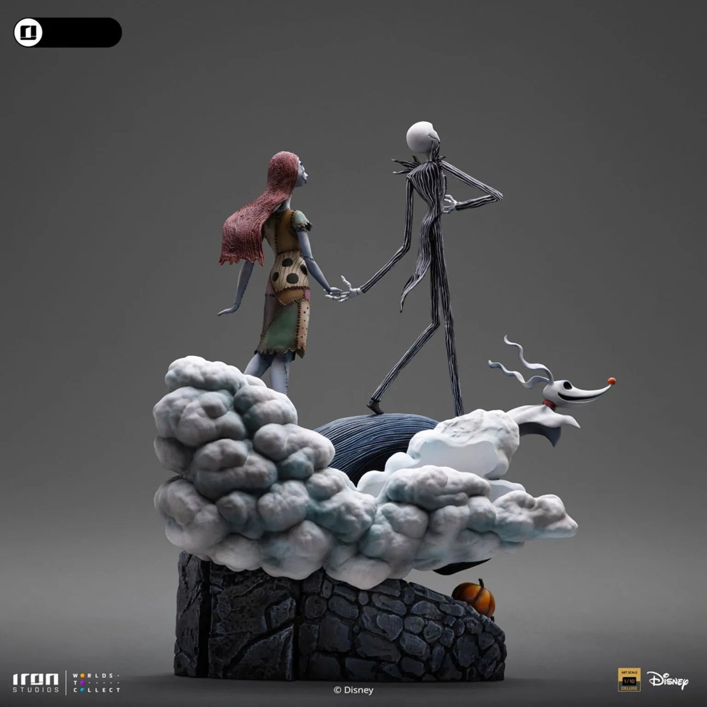 Iron Studios: Nightmare Before Christmas - Jack & Sally Deluxe: Art Scale 1/10 Statue PRE ORDER