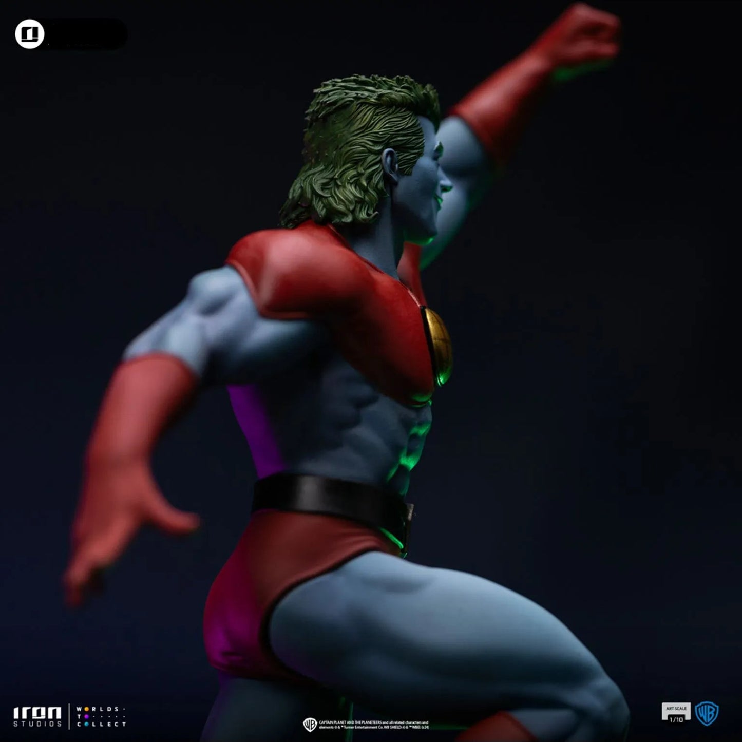 Iron Studios: Captain Planet & The Planeteers - Captain Planet: Art Scale 1/10 Statue PRE ORDER