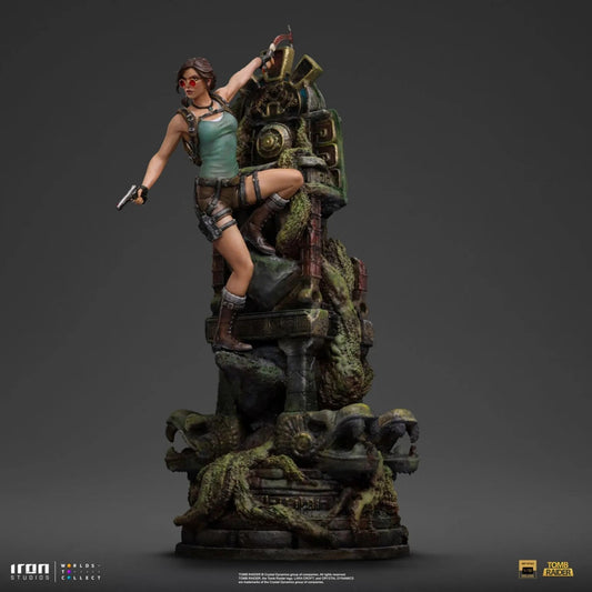 Iron Studios: Tomb Raider - Lara Croft Deluxe: Art Scale 1/10 Statue PRE ORDER