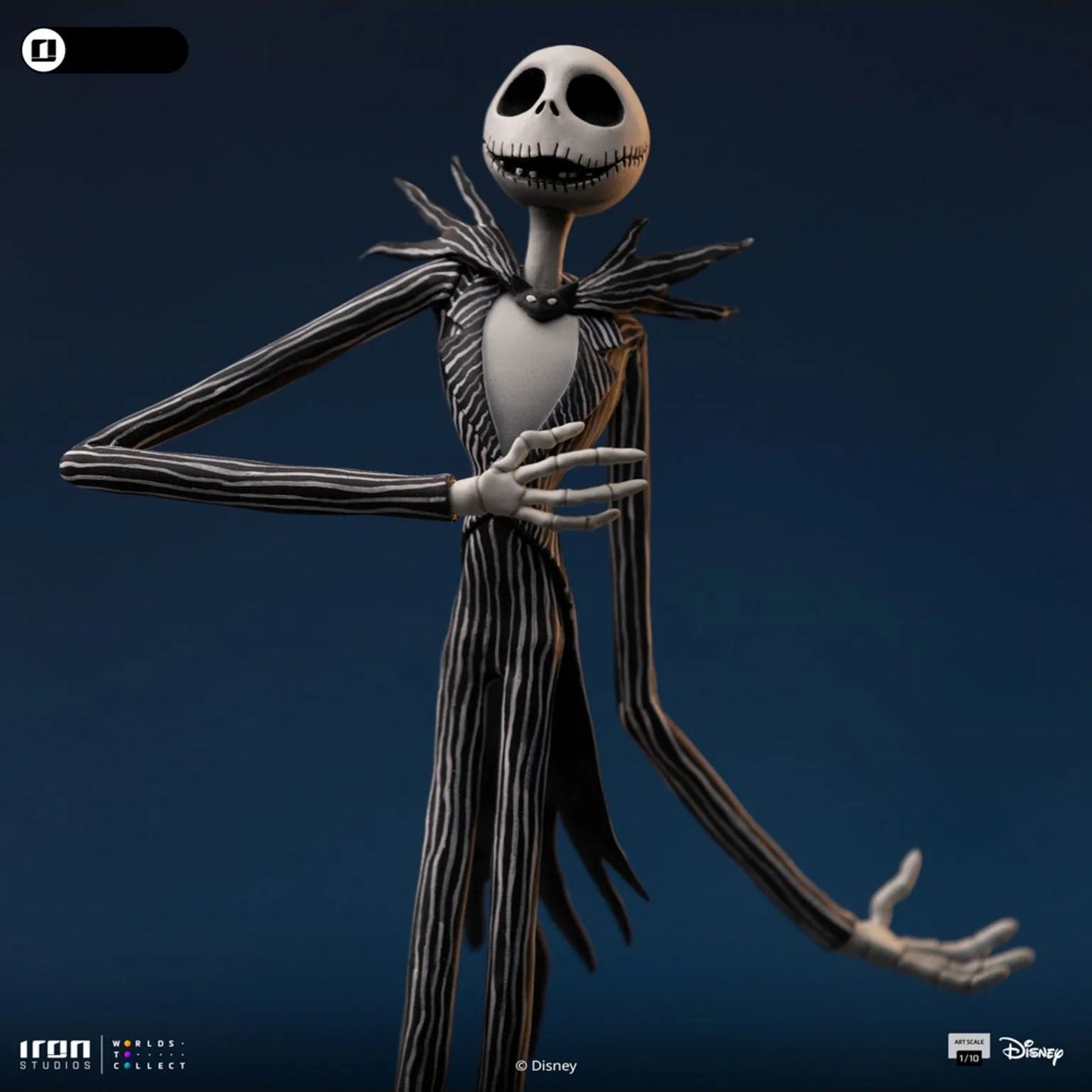 Iron Studios: Nightmare Before Christmas - Jack Skellington: Art Scale 1/10 Statue PRE ORDER