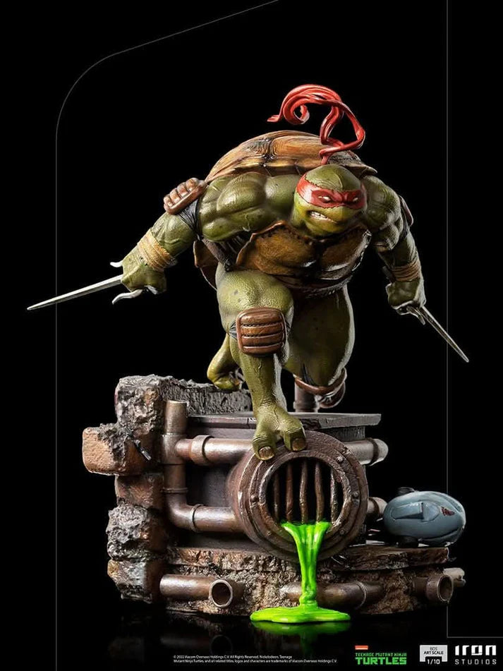 Iron Studios: Teenage Mutant Ninja Turtles - Raphael: Art Scale 1/10 Statue