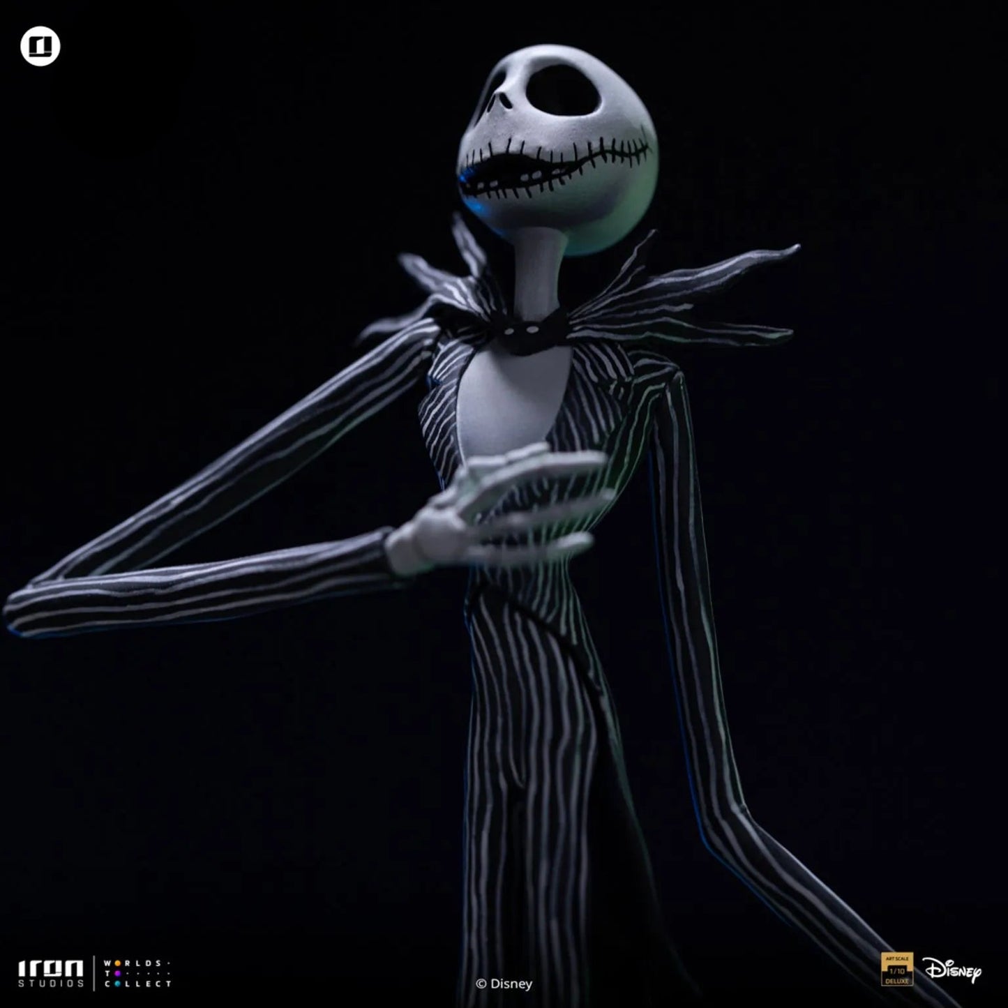 Iron Studios: Nightmare Before Christmas - Jack & Sally Deluxe: Art Scale 1/10 Statue PRE ORDER