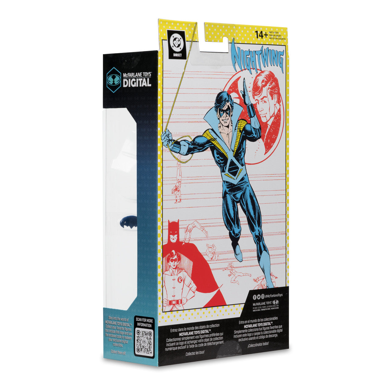 McFarlane Toys DC Direct Nightwing Action Figure [Teen Titans, Digital Collectible]