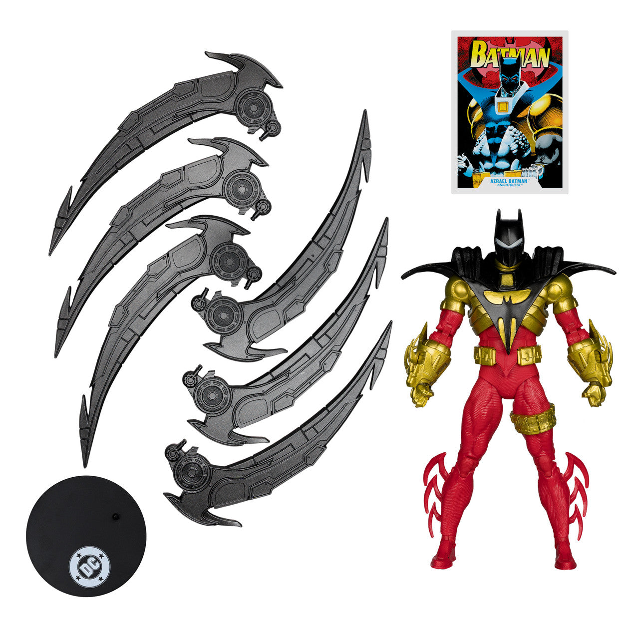 McFarlane Toys Azrael Batman (Knightquest) 7" Figure