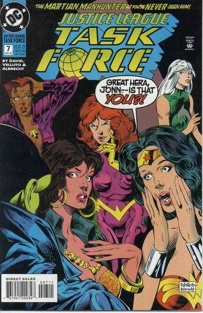 Justice League Task Force #7 1993