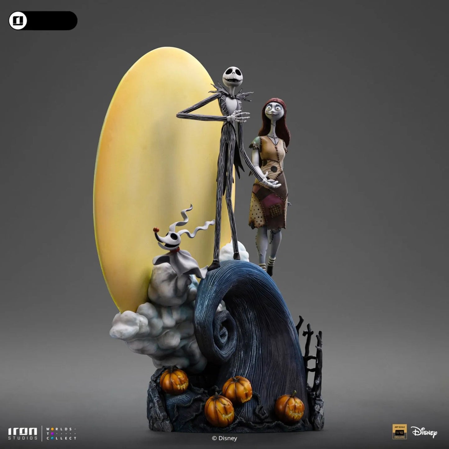 Iron Studios: Nightmare Before Christmas - Jack & Sally Deluxe: Art Scale 1/10 Statue PRE ORDER