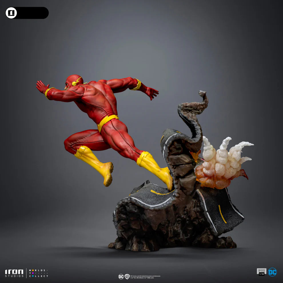 Iron Studios: DC Comics Series #9 - Flash: Art Scale 1/10 Statue PRE ORDER