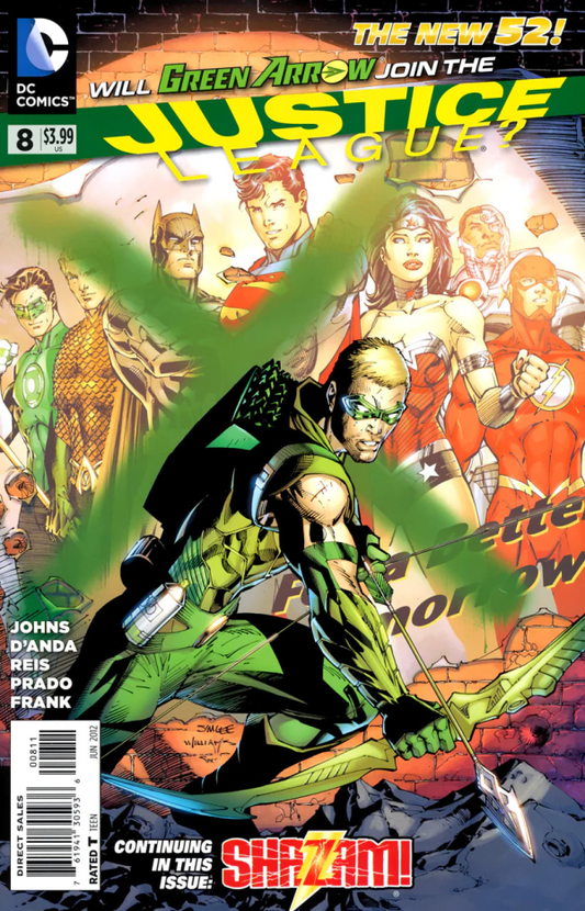 Justice League #8 2012