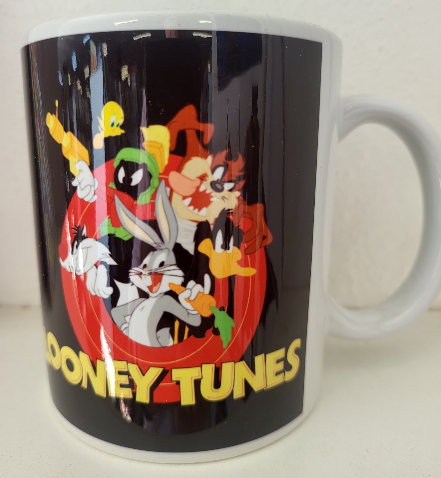 Looney Tunes Black Mug