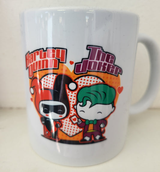 Harley & Joker Chibi Mug