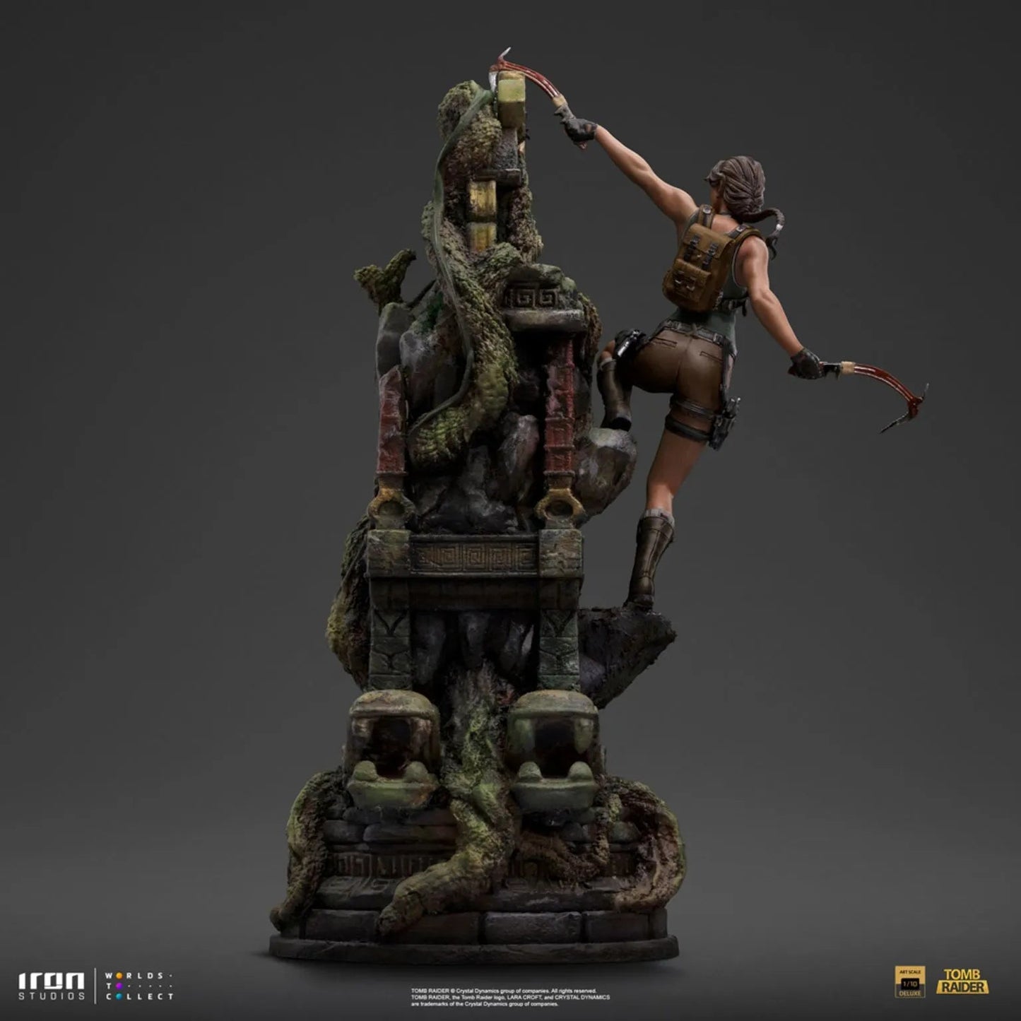 Iron Studios: Tomb Raider - Lara Croft Deluxe: Art Scale 1/10 Statue PRE ORDER