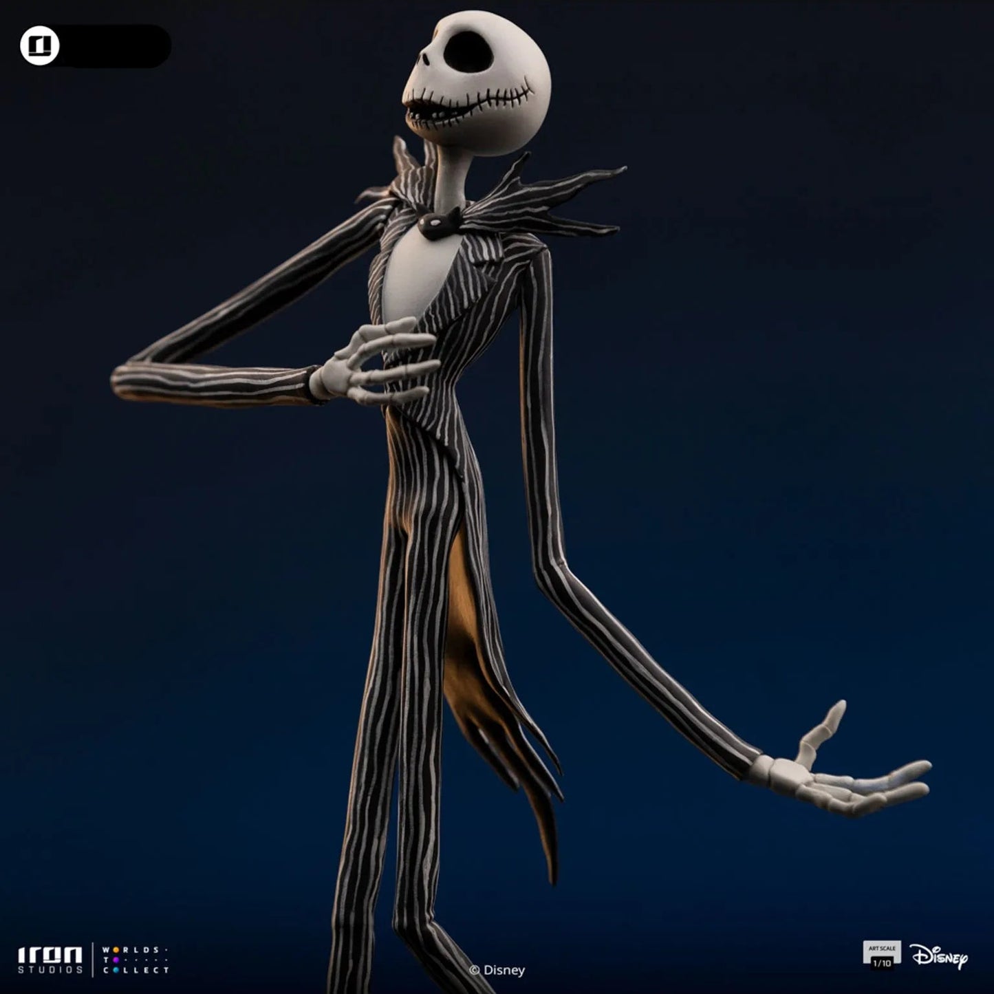 Iron Studios: Nightmare Before Christmas - Jack Skellington: Art Scale 1/10 Statue PRE ORDER